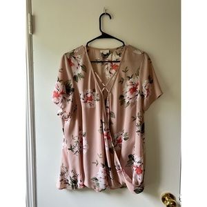1X Pink Flower Top